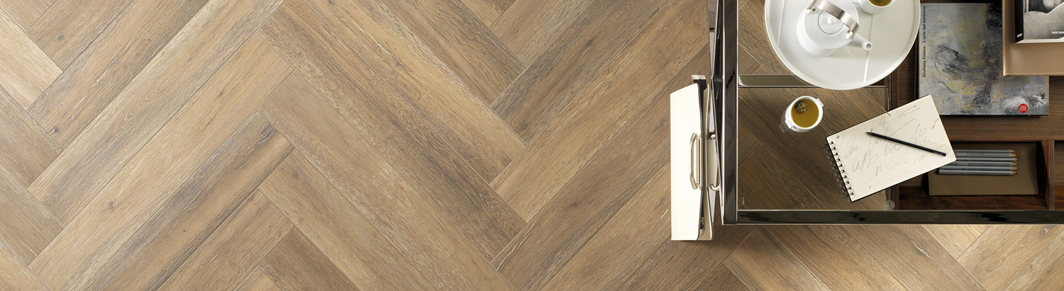 Fliesen in Holzoptik